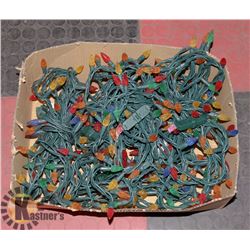 BOX W/FIVE 20 FOOT STRINGS OF LED