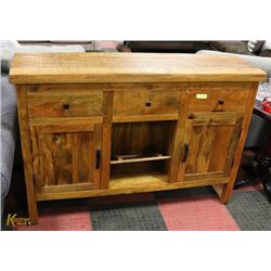 AFRICAN WILLOW HUTCH 57.5" X 16" X 40"