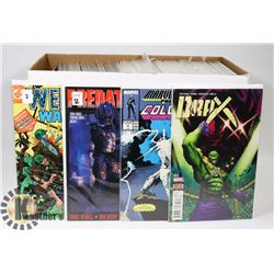 SHORT BOX OF VARIOUS DC, MARVEL & INDEPENDENT