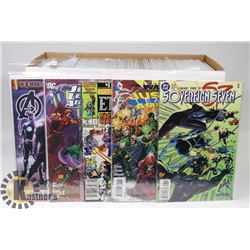 SHORT BOX OF VARIOUS DC, MARVEL & INDEPENDENT