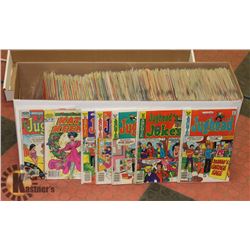 LONG BOX OF VARIOUS VINTAGE ARCHIE SERIES COMIC
