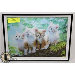 3D PICTURE OF KITTENS