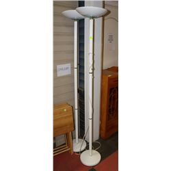 LOT OF 2 HALOGEN FLOOR STANDING LAMPS. FURNITURE