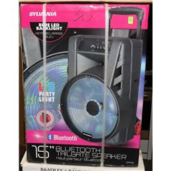 NEW SYLVANIA 15" BLUETOOTH TAILGATE SPEAKER WITH