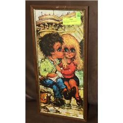 RARE VINTAGE 1960'S MICHEL TOMAS PRINT