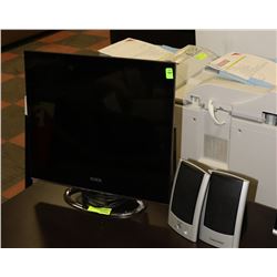 XEROX COMPUTER MONITOR SOLD WITH GATEWAY SPEAKERS
