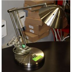 METAL DESK LAMP. FURNITURE