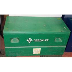 HEAVY DUTY GREENLINE JOB BOX,MODEL 2448