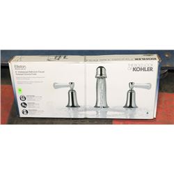 NEW KOHLER 8" WIDESPREAD BATHROOM FAUCET