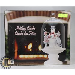 HOLIDAY CLOCHE CHRISTMAS DECOR -