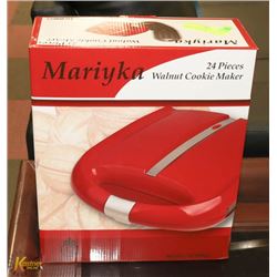 NEW UKRAINIAN WALNUT COOKIE MAKER RED