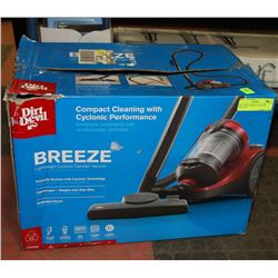 DIRT DEVIL BREEZE CANISTER VACUUM