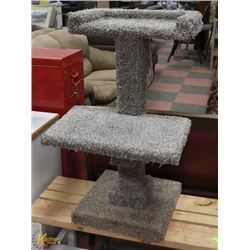 CAT CONDO 2 TIER 36" HIGH, 18" X 18" BASE
