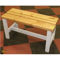 FARM BENCH 37" X 20"