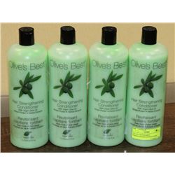 LOT OF 4 OLIVES BEST STRENGTHENING CONDITIONER,