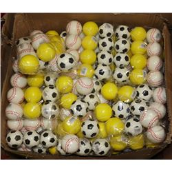 LARGE BOX OF BALLS