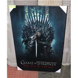 GAME OF THRONES "YOU WIN YOU DIE" EDDARD STARK