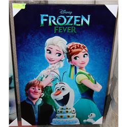 DISNEY "FROZEN FEVER" FROZEN CHARACTERS ART ON