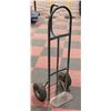 Image 1 : 500LB CAPACITY RUBBER WHEEL HAND DOLLY.