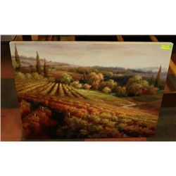 TUSCANY PRINT ON CANVAS 30 X 40 1/2