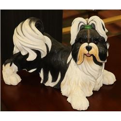 NEW SHIH TZU PUPPY FIGURE 7.5"