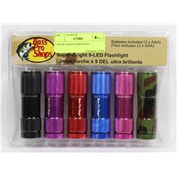 5 PACK LED FLASHLIGHTS