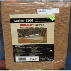 NEW 5X8' NON SLIP RUG PAD