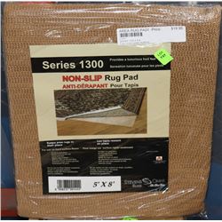 NEW 5X8' NON SLIP RUG PAD