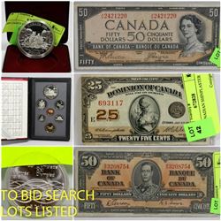 FEATURED COINS AND CURRENCY