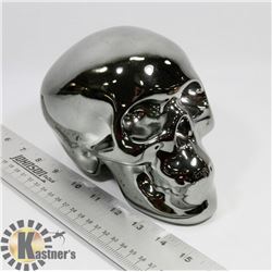 DARK GREEN TONE SKULL PIGGY BANK - ON CHOICE