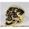 Image 3 : GOLD TONE SKULL PIGGY BANK - ON CHOICE
