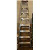 Image 1 : 8' EAGLE ALUMINUM LADDER