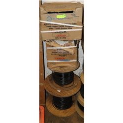 2 BOXES 1000FT COAX CABLE RG6 WITH 2 PARTIAL