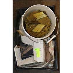 LOT OF 2-1/4" TO 3-1/4" STRIP NAILS.