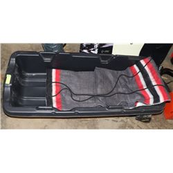 BLACK PELICAN 2 PERSON SLEIGH WITH BLANKET AND