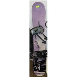 LAMAR FASCINATION 1490 SNOWBOARD WITH BINDINGS