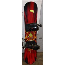 FLAMEBOY WORLD SNOWBOARD WITH BINDINGS