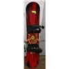 Image 1 : FLAMEBOY WORLD SNOWBOARD WITH BINDINGS