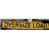 Image 1 : OVERSIZE LOAD SIGN WITH AMBER LIGHTS