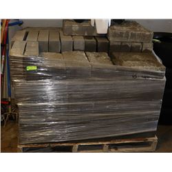 PALLET OF LANDSCAPING BRICKS. APPROX 120 BRICKS