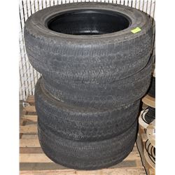 SET OF 4 WRANGLER GOODYEAR 275/55R20 113T TIRES