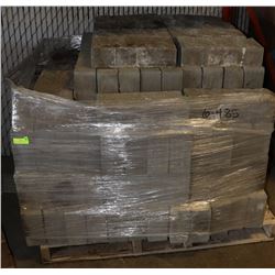 PALLET OF LANDSCAPING BRICKS. APPROX 120 BRICKS