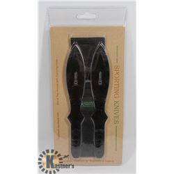 NEW! SET OF 2 THROWING KNIVES WITH CARRYING CASE