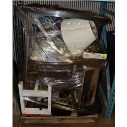 PALLET OF UNCLAIMED MERCHANDISE