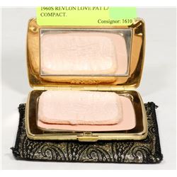 1960S REVLON LOVE PAT LADIES COMPACT.