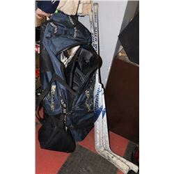 LARGE LOT OF GOALIE HOCKEY GEAR-NO LEG PADS