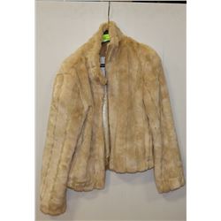 SYNTHETIC FUR COAT