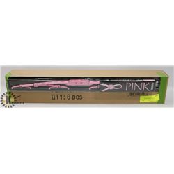 LOT OF 6 NEW 20" PINK WIPER BLADES