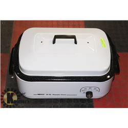 NESCO 18 QT. ROASTER OVEN W/SLOW COOK,