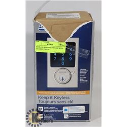 SCHLAGE KEYLESS TOUCHSCREEN DEADBOLT WITH